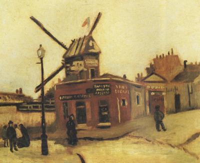 Vincent Van Gogh Le Moulin de la Galette (nn04)